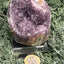 Achatisierte Amethyst Druse aus Uruguay (294g) - schöne Achatisierung und Druzy - crystal paradise