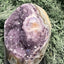 Achatisierte Amethyst Druse aus Uruguay (294g) - schöne Achatisierung und Druzy - crystal paradise