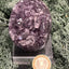 Achatisierte Amethyst Druse aus Uruguay (234g) - schöne dunkle Kristalle - crystal paradise