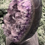 Achatisierte Amethyst Druse aus Uruguay (250g) - schöne dunkle Kristalle - crystal paradise