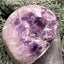 Achatisierte Amethyst Druse aus Uruguay (249g) - schöne dunkle Kristalle - crystal paradise