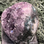 Achatisierte Amethyst Druse aus Uruguay (173g) - schöne dunkle Kristalle und Druzy - crystal paradise