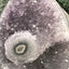 Achatisierte Amethyst Druse aus Uruguay (324g) - schöne helle Kristalle und Achatisierung - crystal paradise