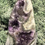 Achatisierte Amethyst Druse aus Uruguay (221g) - schöne Form mit tollen Druzys! - crystal paradise