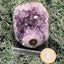 Achatisierte Amethyst Druse aus Uruguay (215g) - schöne Achatblume - crystal paradise