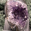 Achatisierte Amethyst Druse aus Uruguay (153g) - schöne dunkle Kristalle und Achatisierung - crystal paradise