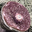 Achatisierte Amethyst Druse aus Uruguay (155g) - schöne dunkle Kristalle und Achatisierung - crystal paradise