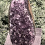 Achatisierte Amethyst Druse aus Uruguay (152g) - schöne dunkle Kristalle - crystal paradise