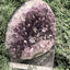 Achatisierte Amethyst Druse aus Uruguay (168g) - schöne dunkle Kristalle - crystal paradise