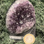 Achatisierte Amethyst Druse aus Uruguay (168g) - schöne dunkle Kristalle - crystal paradise