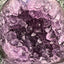 Achatisierte Amethyst Druse aus Uruguay (112g) - schöne dunkle Kristalle - crystal paradise