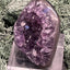 Achatisierte Amethyst Druse aus Uruguay (112g) - schöne dunkle Kristalle - crystal paradise