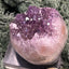 Achatisierte Amethyst Druse aus Uruguay (213g) - schöne hellviolette Kristalle - crystal paradise