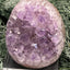 Achatisierte Amethyst Druse aus Uruguay (223g) - schöne hellviolette Kristalle - crystal paradise