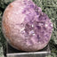 Achatisierte Amethyst Druse aus Uruguay (223g) - schöne hellviolette Kristalle - crystal paradise