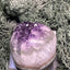 Achatisierte Amethyst Druse aus Uruguay (245g) - schöne hellviolette Kristalle und Rand - crystal paradise