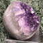 Achatisierte Amethyst Druse aus Uruguay (245g) - schöne hellviolette Kristalle und Rand - crystal paradise