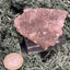 Fluorit Stufe aus Baluchistan/Pakistan (92g) - Platte mit vielen hellvioletten Kristallwürfeln - crystal paradise