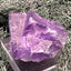 Fluorit Stufe aus Baluchistan/Pakistan (139g) - Stufe mit schöner violetter Kristallstruktur - crystal paradise