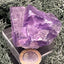 Fluorit Stufe aus Baluchistan/Pakistan (139g) - Stufe mit schöner violetter Kristallstruktur - crystal paradise