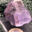 Fluorit Stufe aus Baluchistan/Pakistan (88g) - Stufe mit schöner violetter Kristallstruktur - crystal paradise