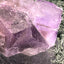 Fluorit Stufe aus Baluchistan/Pakistan (88g) - Stufe mit schöner violetter Kristallstruktur - crystal paradise