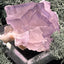 Fluorit Stufe aus Baluchistan/Pakistan (117g) - Stufe mit vielen schönen hellviolettem Kristallen - crystal paradise