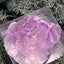 Fluorit Stufe aus Baluchistan/Pakistan (78g) - Stufe mit schöner hellvioletter Barcode Kristallstruktur - crystal paradise