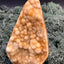 Gold-/beigefarbene Calcit Druzy Freeform aus Pakistan (754g) - super schöne Kugelkristalle und Druzys - crystal paradise