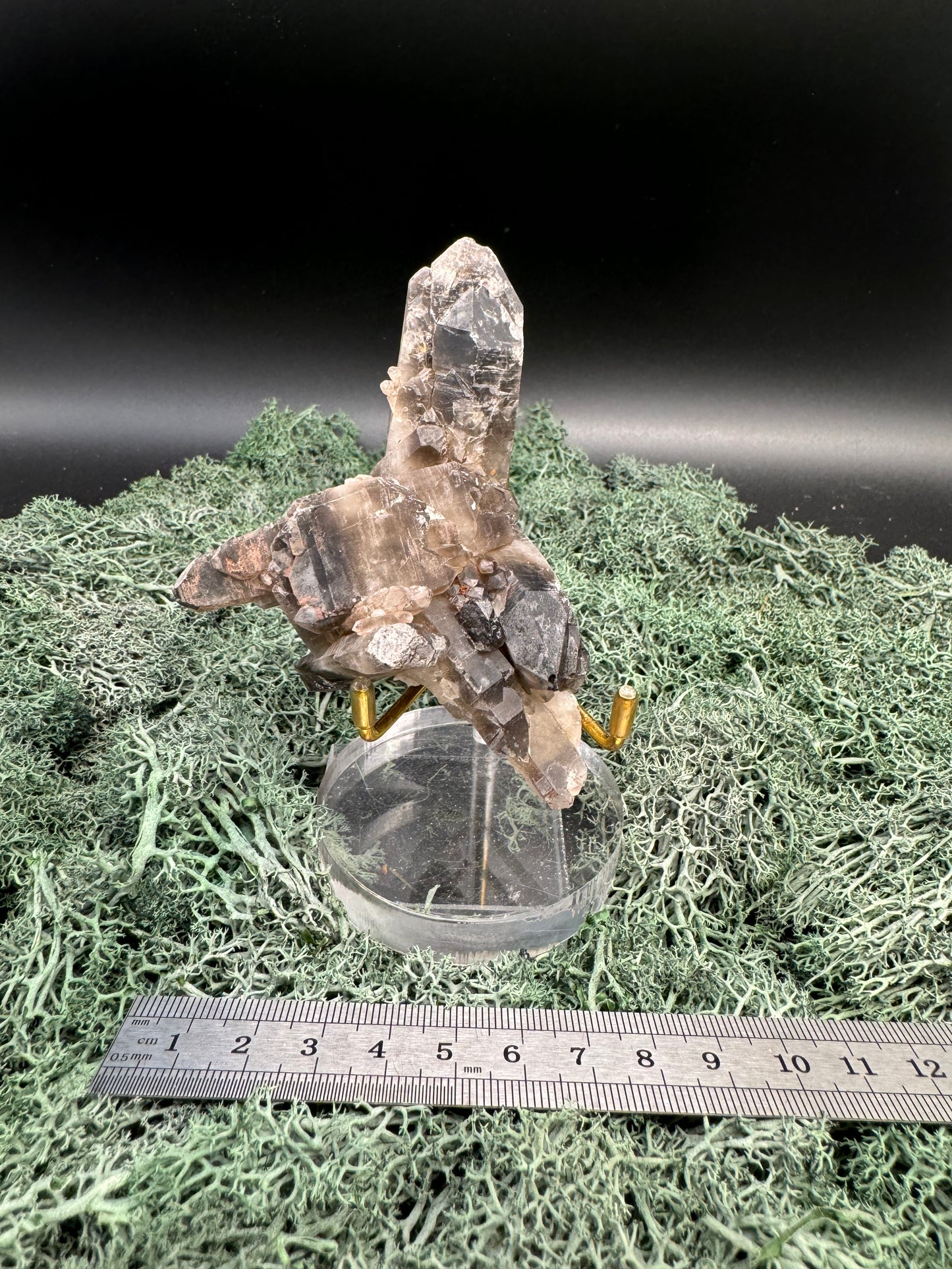 Rauchquarz Stufe aus Brasilien (125g) - schönes Cluster - crystal paradise