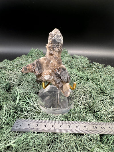 Rauchquarz Stufe aus Brasilien (125g) - schönes Cluster - crystal paradise