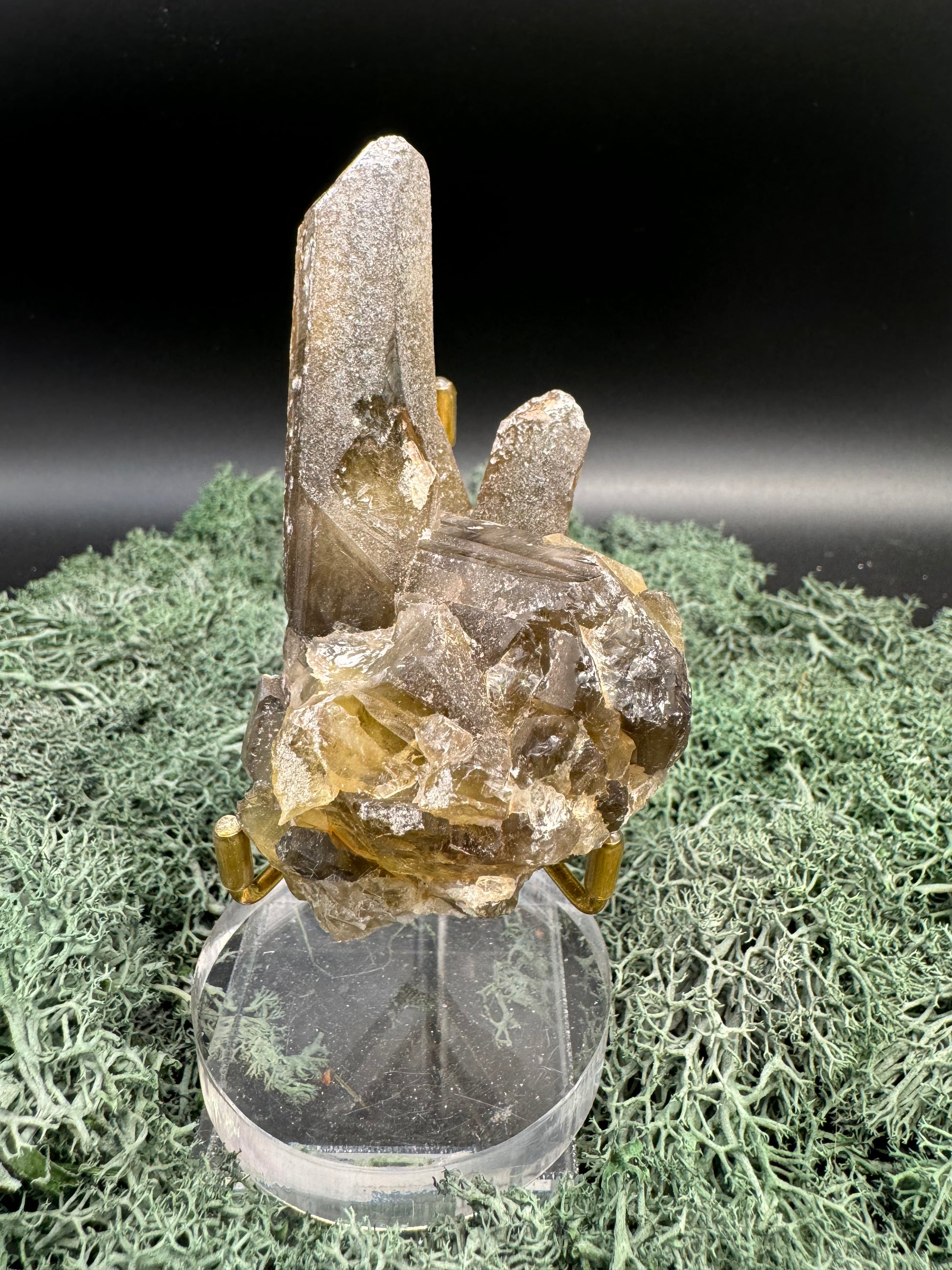 Rauchquarz Stufe aus Brasilien (151g) - schönes Cluster - crystal paradise