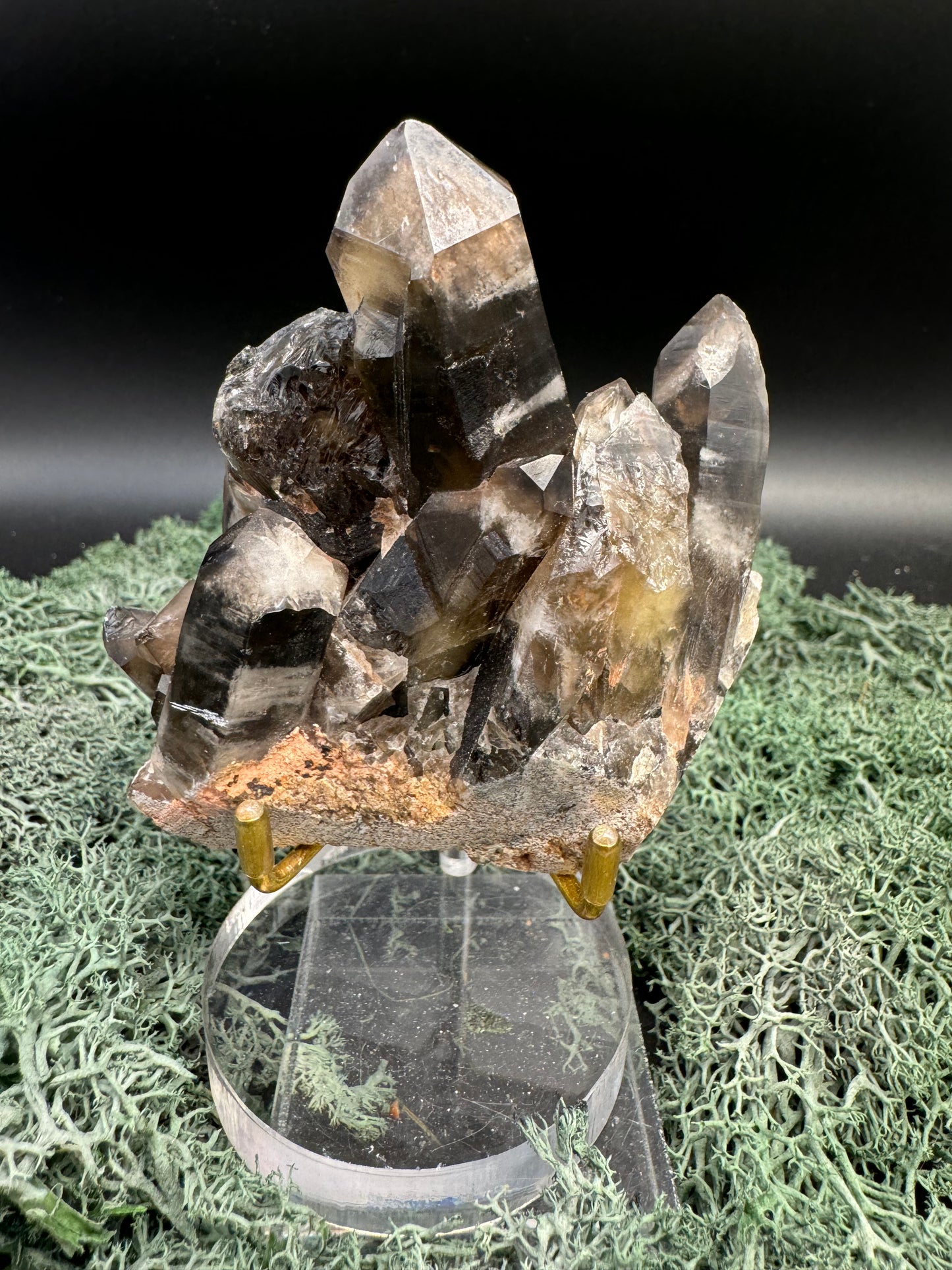 Rauchquarz Stufe aus Brasilien (239g) - schönes Cluster - crystal paradise