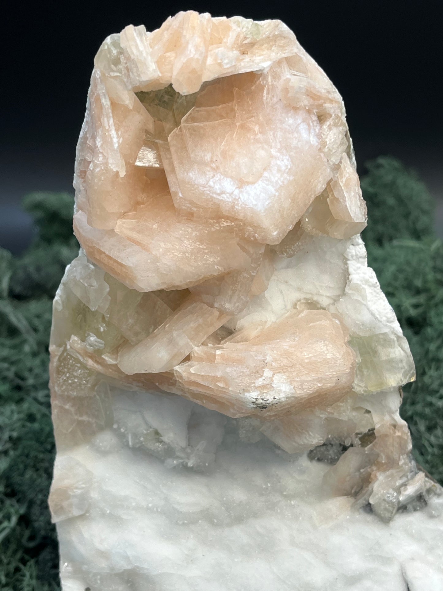 Apophyllit Stilbit Cluster XL aus Indien (1641g) - crystal paradise