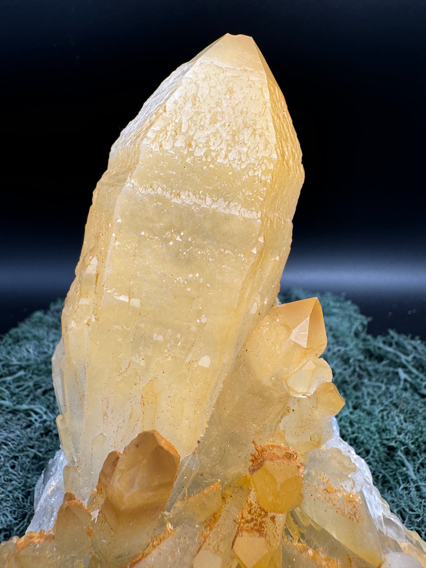 Gelber Eisen Quarz aus Haki, Bulgarien (667g) - crystal paradise