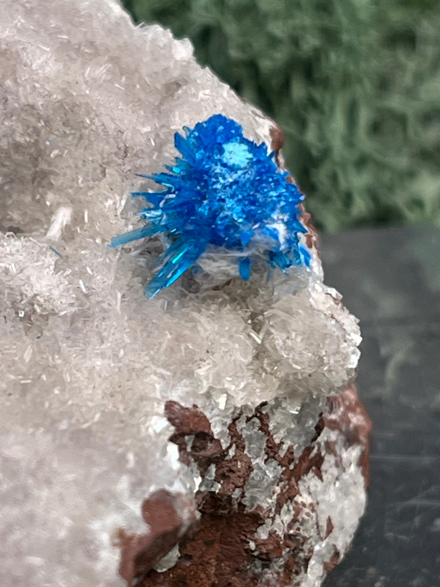 Canvansit auf Stilbit aus Poonah Indien (93g) - Stufe - tolle Kristallstruktur - crystal paradise