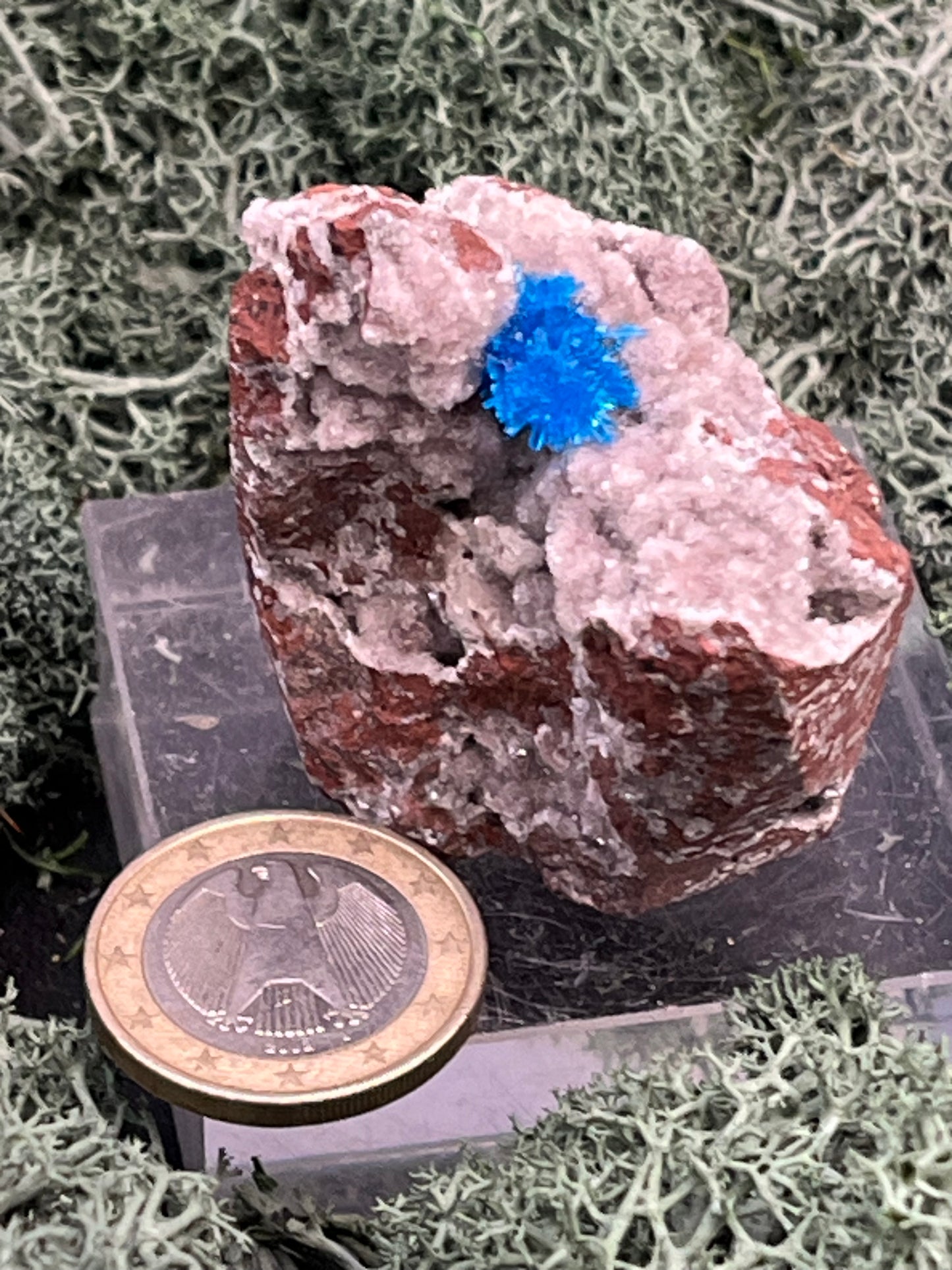 Canvansit auf Stilbit aus Poonah Indien (56g) - Stufe - tolle Kristallstruktur - crystal paradise