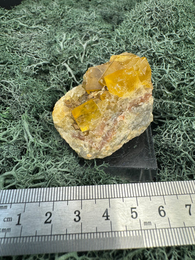 Gelber Quarz aus Marokko- 1 Stück - helle Kristalle - crystal paradise