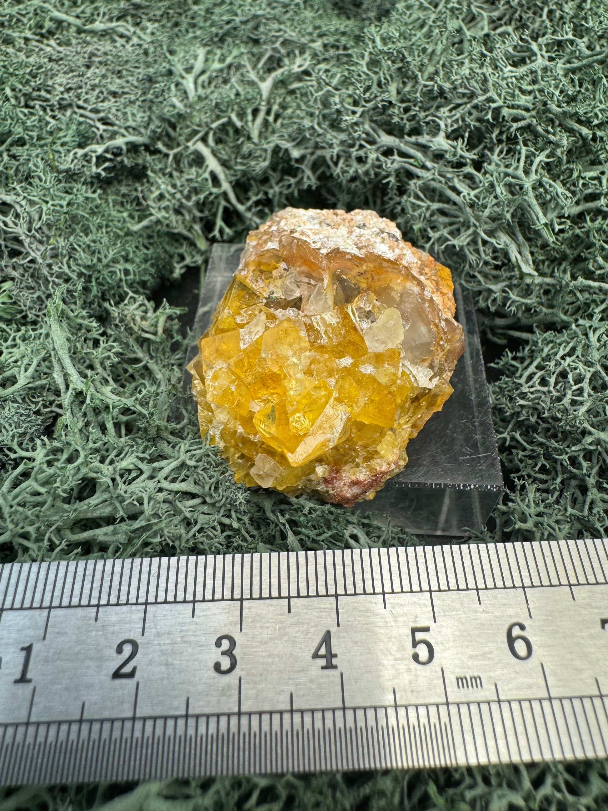 Gelber Quarz aus Marokko- 1 Stück - helle Kristalle - crystal paradise