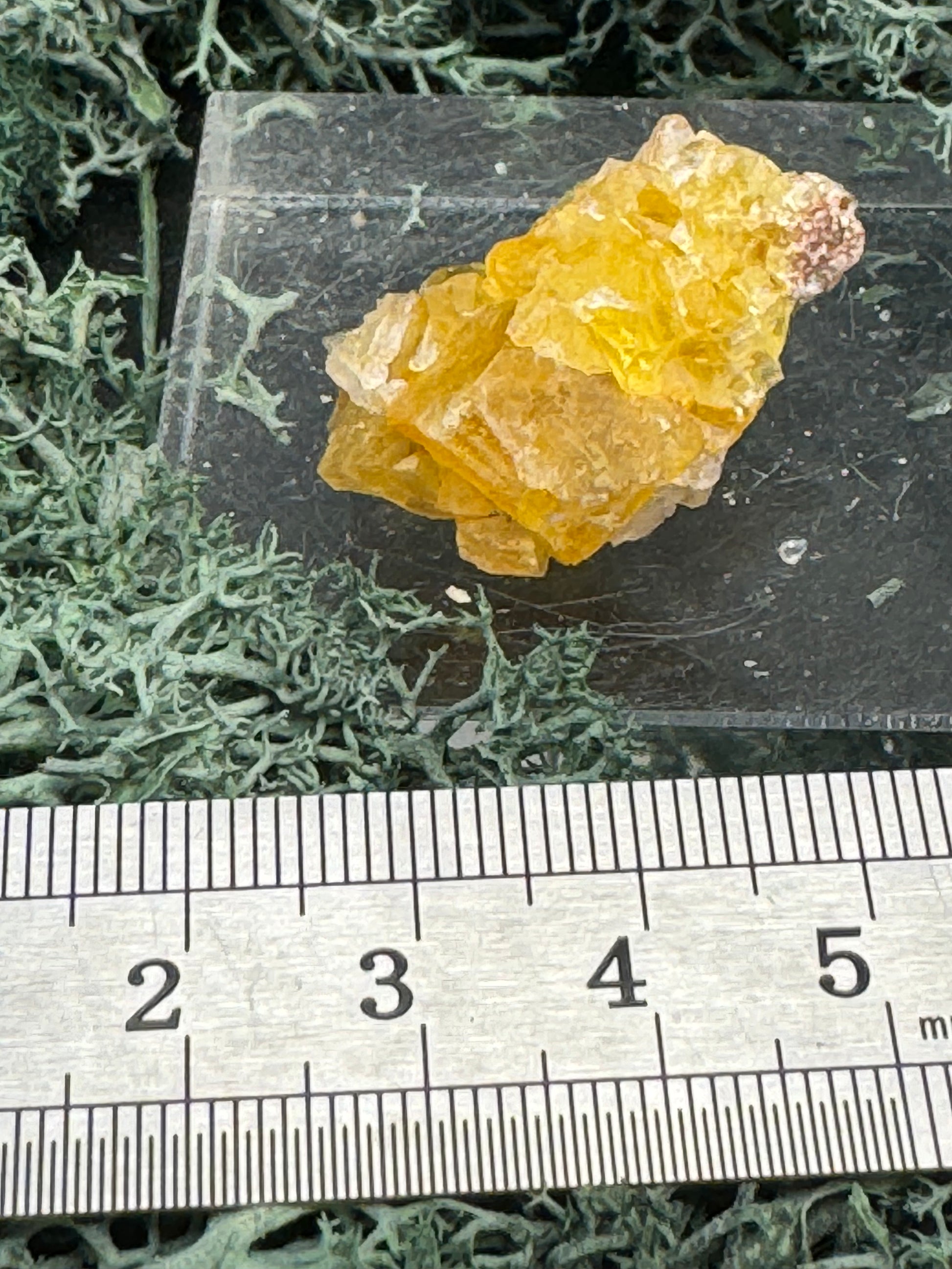 Gelber Quarz aus Marokko- 1 Stück - helle Kristalle - crystal paradise