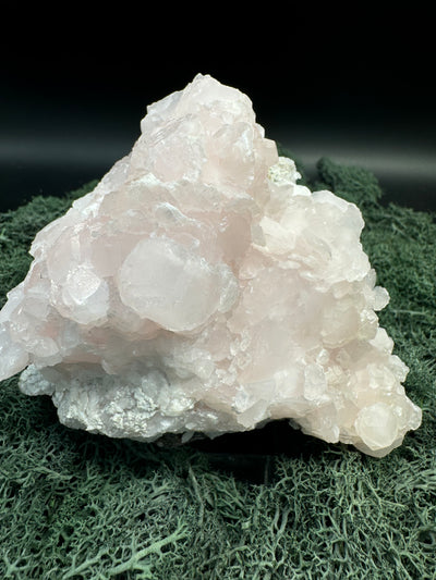 Pink Calcit Großstufe (UV Reaktiv) (1128g)-  schöne Kristallstruktur - crystal paradise