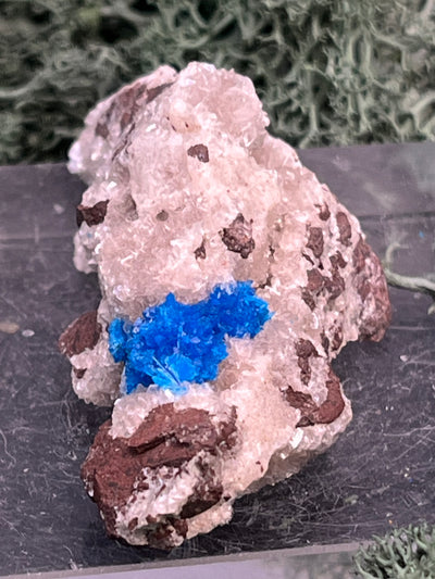 Canvansit auf Stilbit aus Poonah Indien (22g) - Stufe - schöne Kristallstruktur - crystal paradise