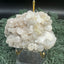 Okenit auf Calcit und Apophyllit Cluster aus Indien (166g) - viele Apophyllit Kristalle - crystal paradise