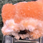 Thomsonit aus Indien (52g) - Stufe - leuchtend orange Farbe, schöne mehrere Kugelbildungen auf Muttergestein - crystal paradise