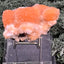 Thomsonit aus Indien (52g) - Stufe - leuchtend orange Farbe, schöne mehrere Kugelbildungen auf Muttergestein - crystal paradise