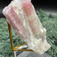 Rubelit (Turmalingruppe) Handstufe aus Brasilien (111g) - crystal paradise