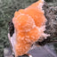 Thomsonit aus Indien (59g) - Stufe - leuchtend orange Farbe, schöne Kugelbildungen - crystal paradise