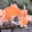 Thomsonit aus Indien (41g) - Stufe - leuchtend orange Farbe, schöne Kugelbildungen - crystal paradise