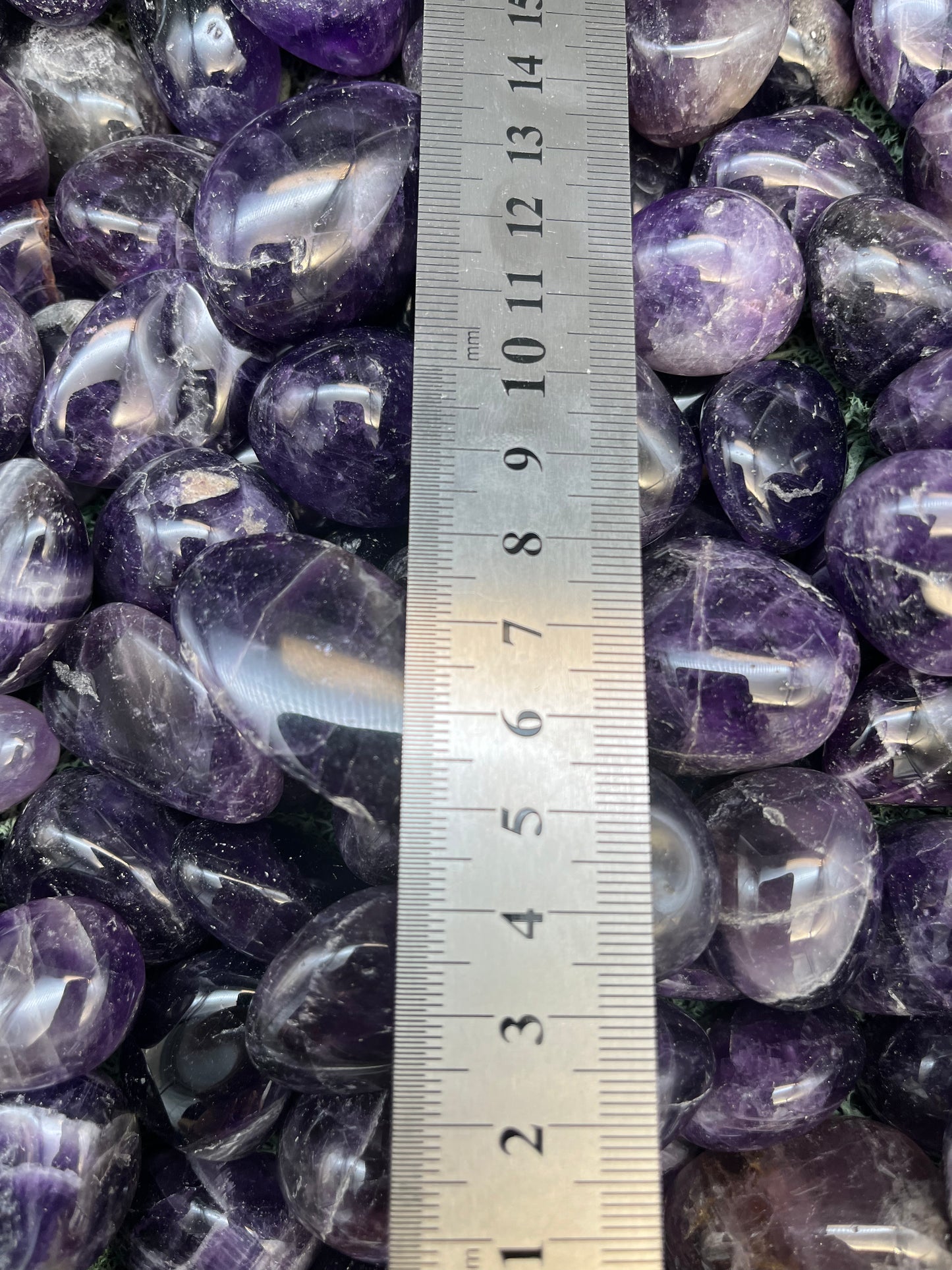 Trommelware Amethystquarz - 1 Stück verschiedene Größen - crystal paradise