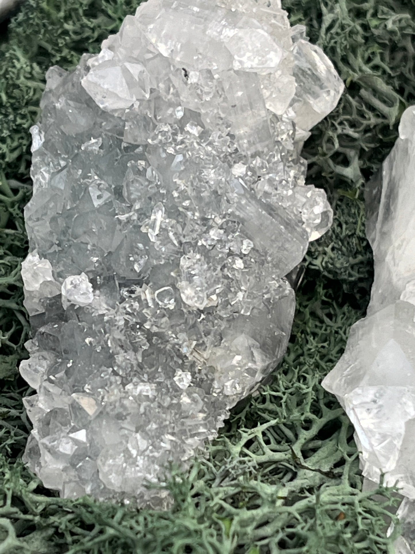 Apophyllit Cluster mittel aus Indien - verschieden Größen - 1 Stück - crystal paradise